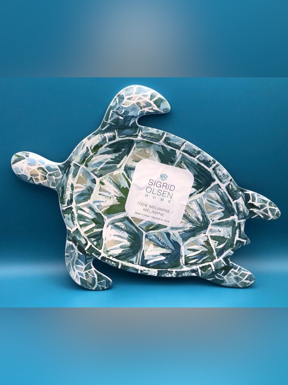 Sigrid Olsen Sea Turtle Appetizer Plate  Ocean Beach